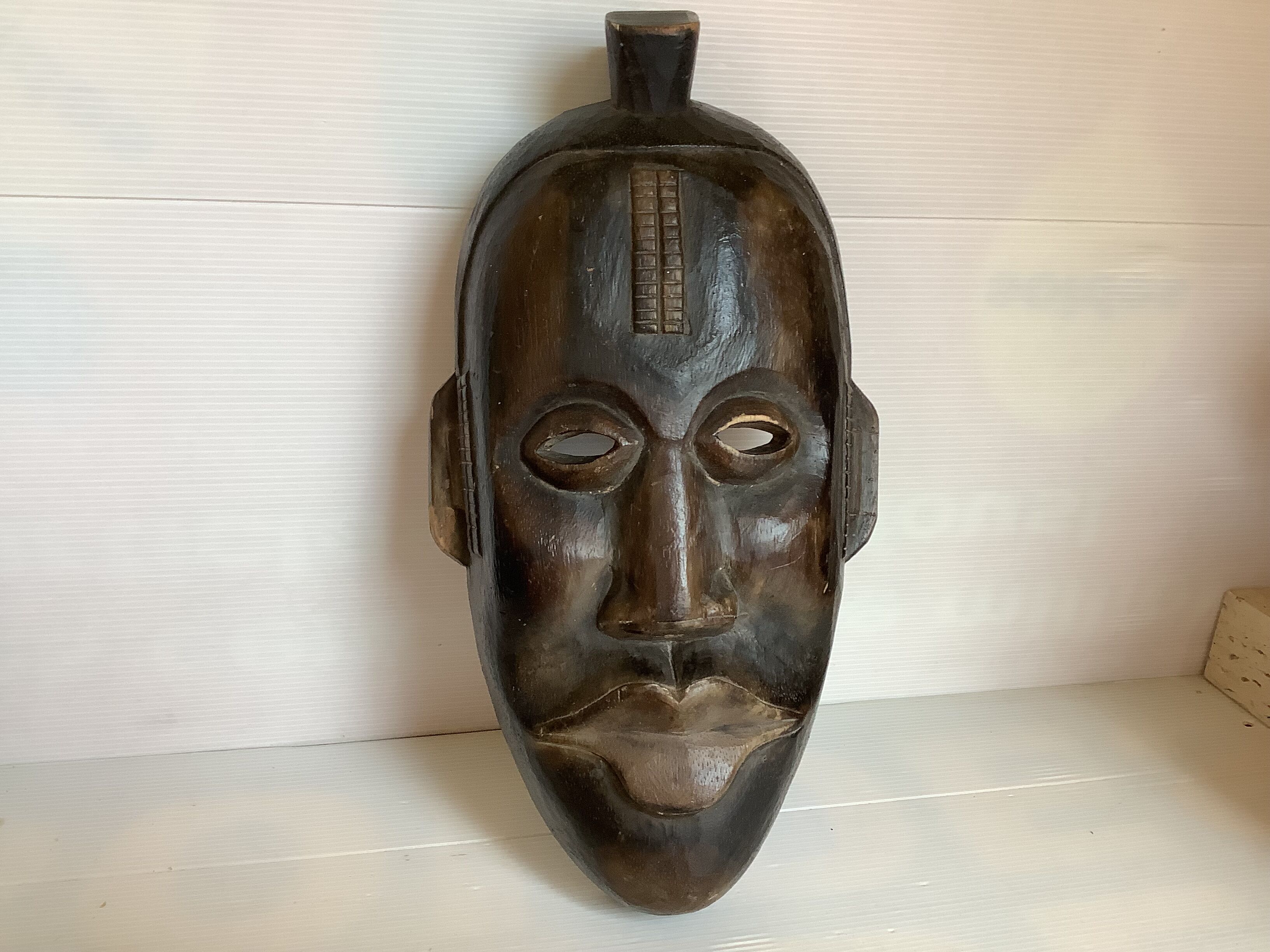African wooden mask