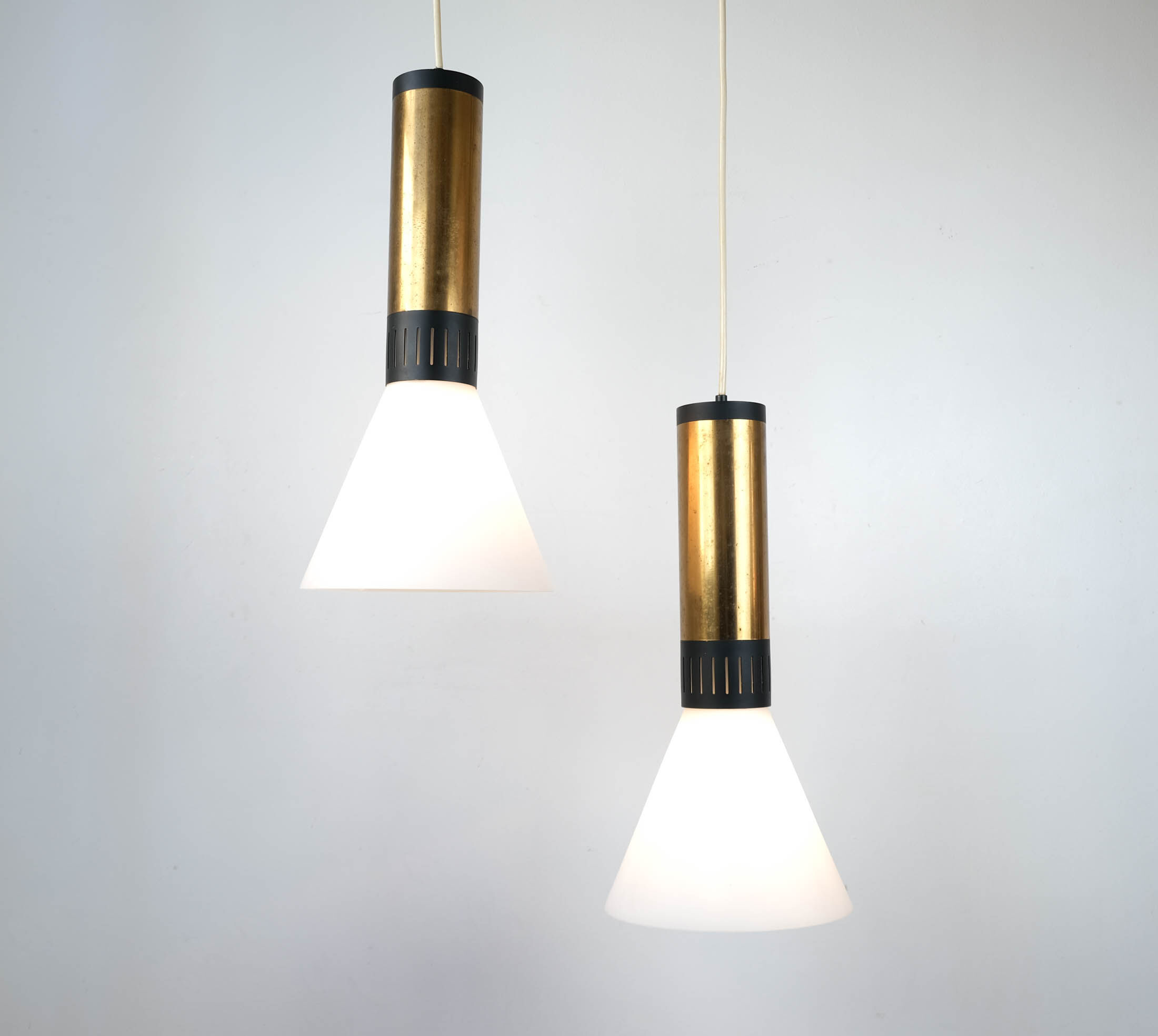 Suspension  « 1135/2 » Stilnovo , Italie années 1950
