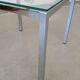 Chrome side table