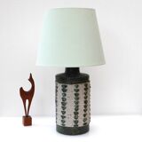 Scandinavian Pottery Table Lamp by Thomas Hellström for Nittsjö, Sweden