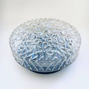 German Wall Lamp in Crystal Glass by Bur Leuchten, 1960s