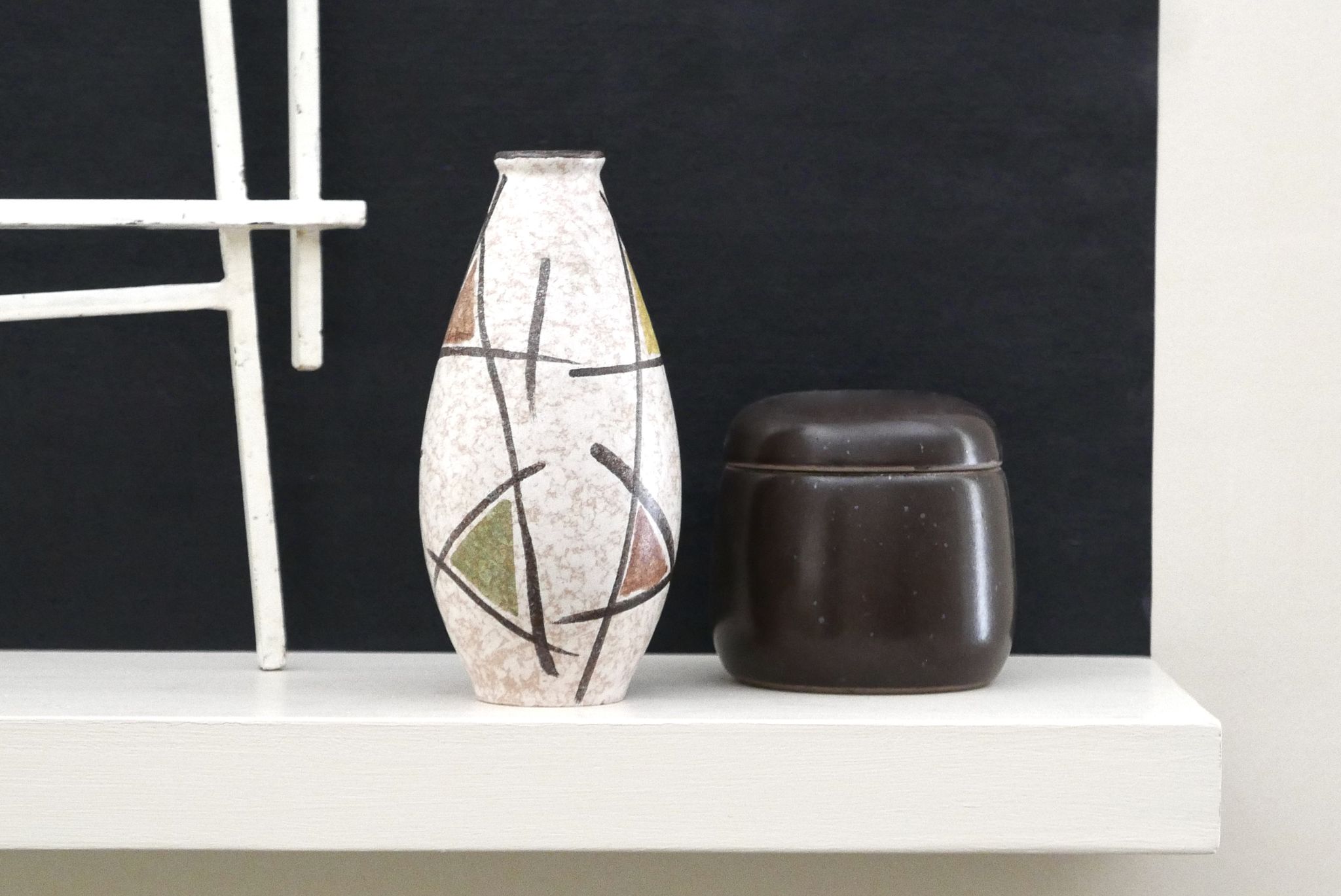 West Germany ceramic vase, 1960s
