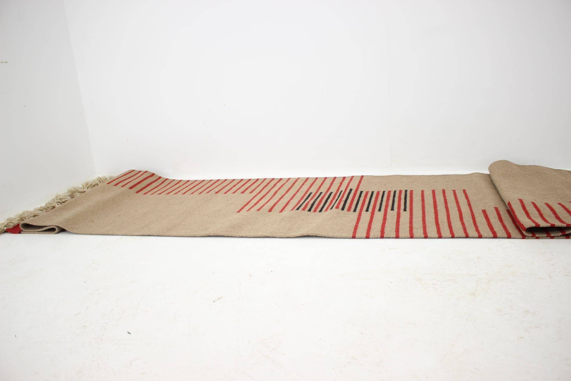 Midcentury Modernist Geometric Abstract Carpet / Rug, 1960s