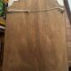 Antique gilded wooden mirror called gendarme hat h 64 / l 43.5 cm