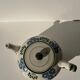 Green and blue teapot floral motif Badonviller