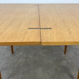 Vintage 50s compass foot portfolio table