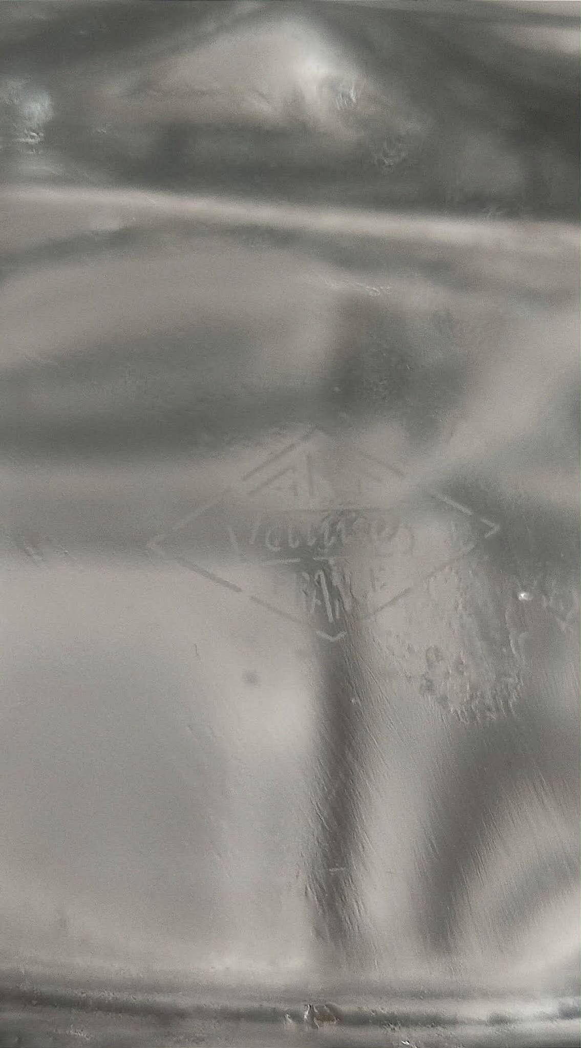 Crystal vase from Vannes, 1950s, height 21 cm.