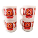 Set of 4 MOBIL mugs