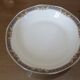 Plat creux " jean boyer " porcelaine de limoges, motif floral années 20