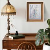 Palestine, old map, printed in 1852.