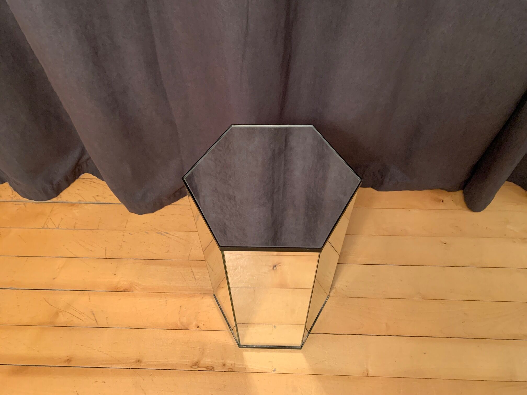 Mirror plinth, 1970s
