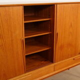 Vintage cabinet | Danish design | sliding doors | Gunni Omann | 180 cm