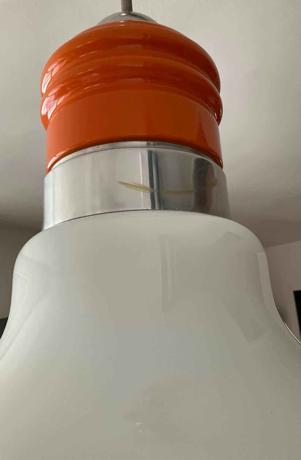 Mazzega pendant lamp in Murano glass from the 60s-70s