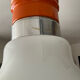 Mazzega pendant lamp in Murano glass from the 60s-70s
