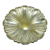 Art Nouveau centerpiece, silver-plated brass, Poland, 1970s.