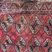 Handmade Afghan Turkmen rug 98x178 cm