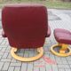 Armchair with Footstool, Stressless, Switzerland, 1970s
