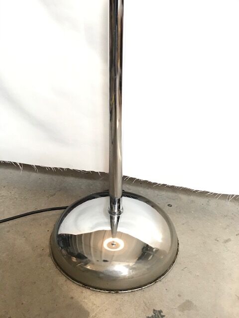 70's steel lamp