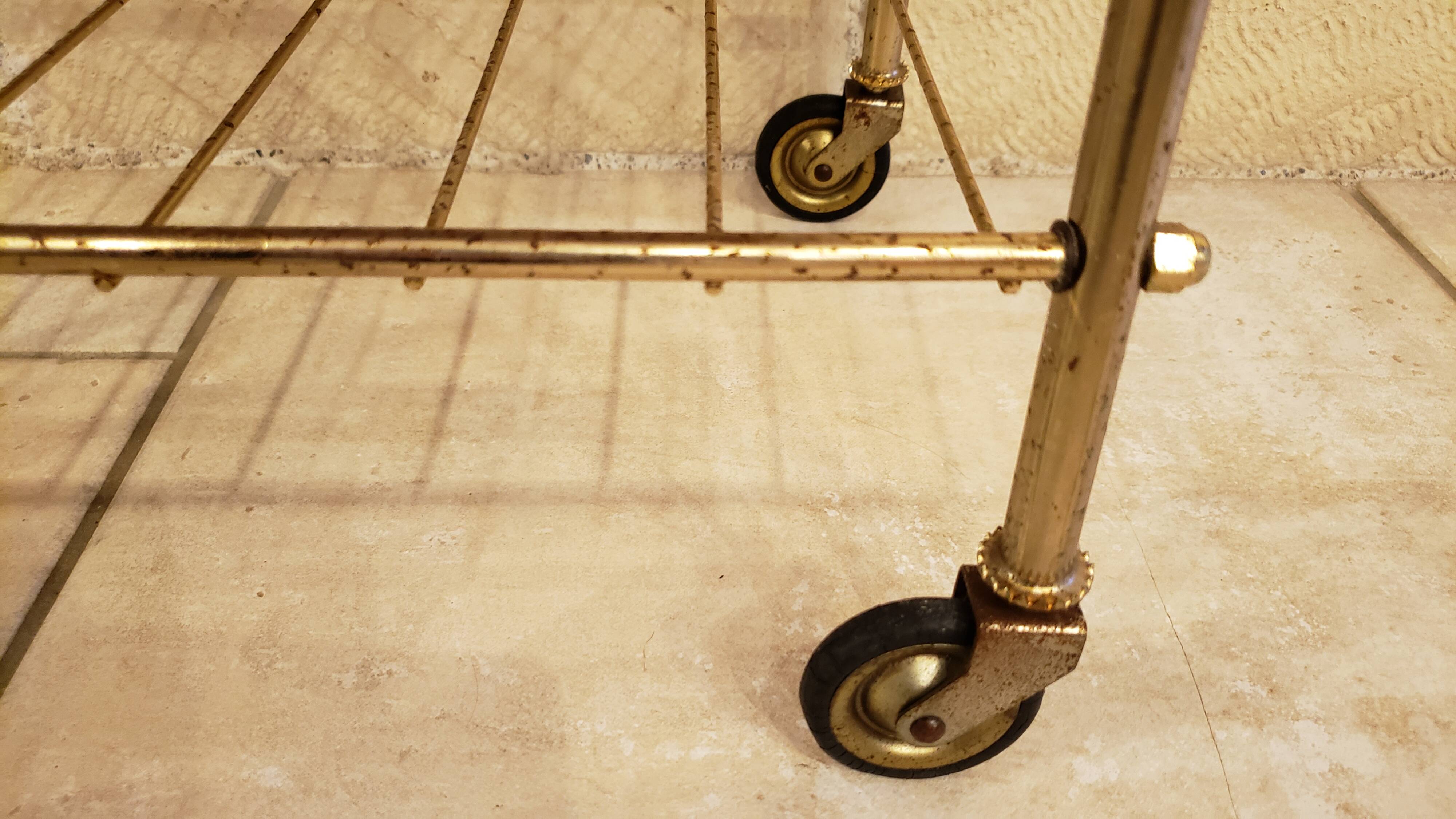 Worker on wheels vintage work box from the 60s