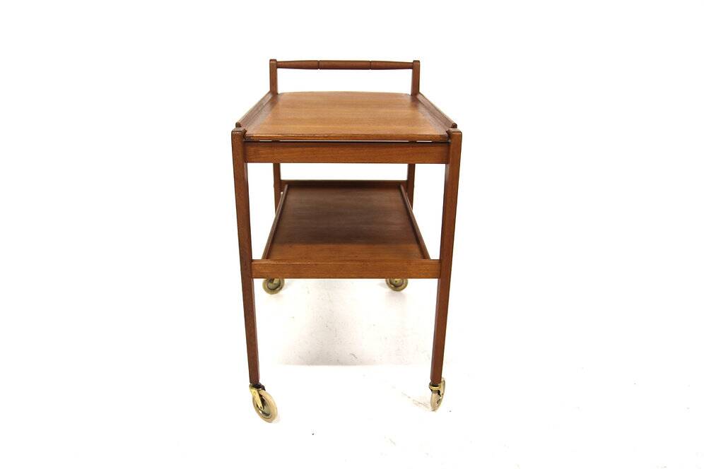 Scandinavian teak trolley "Tellus", Gustafssons Möbelfabrik, Sweden, 1940