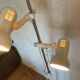 Lampadaire liseuse design 2 spots orientables vintage 60-70