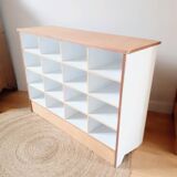 Vintage locker shelf furniture