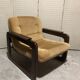 Salon 3 pieces Scandinavian "sleigh" vintage corduroy original 1960