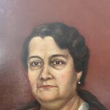 Portrait à l'huile E.Chambefort