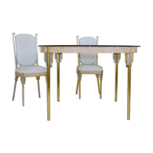 table et ses 2 chaises
