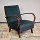 H 410 armchair designed by Jindrich Halabala, Czechoslovakia, 1940s