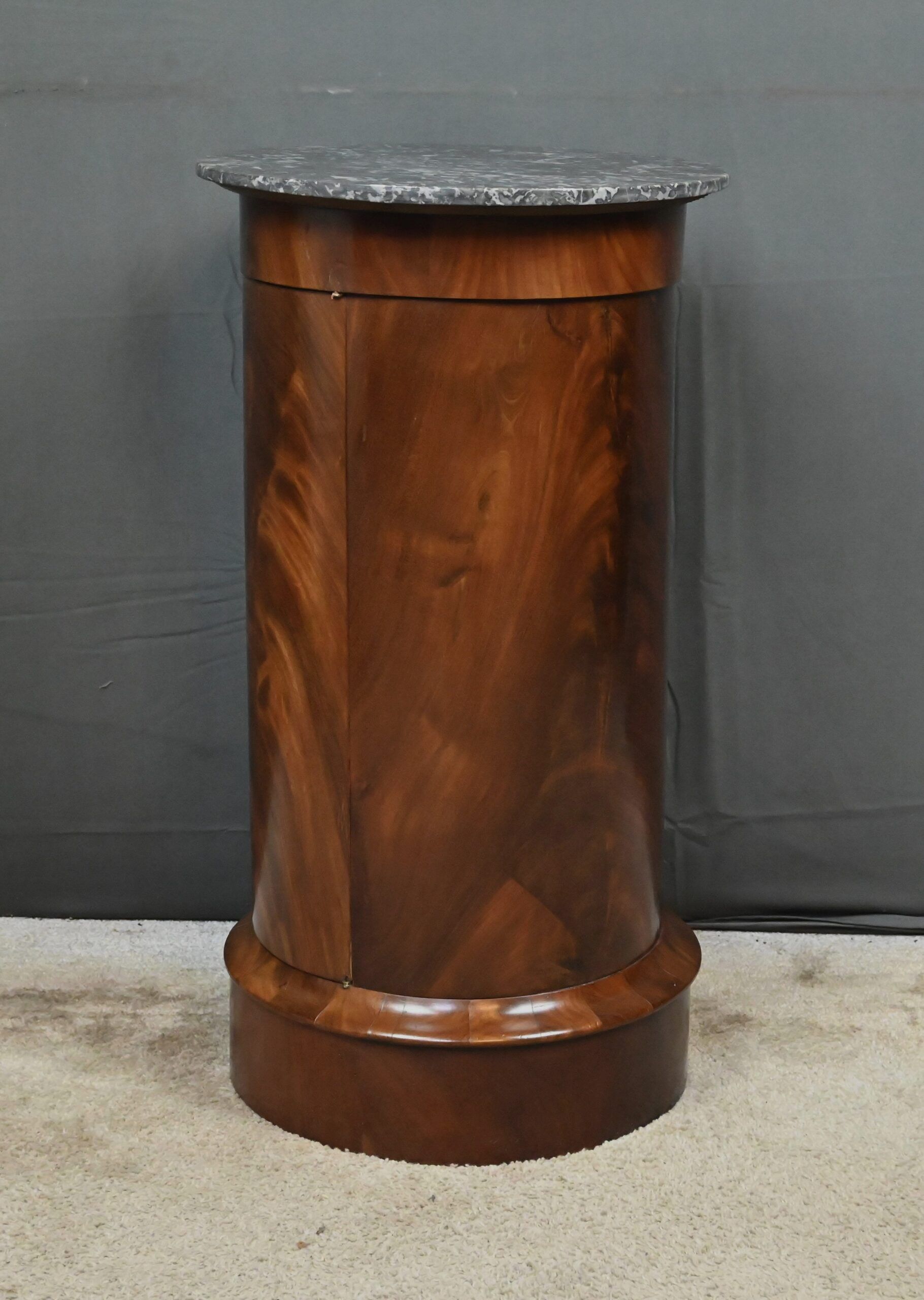 Mahogany bed, Empire style – late 19th century