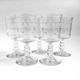 5 Baccarat crystal aperitif/digestive glasses model 4770 (1916 catalogue)