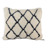 Coussin berbère losanges noirs