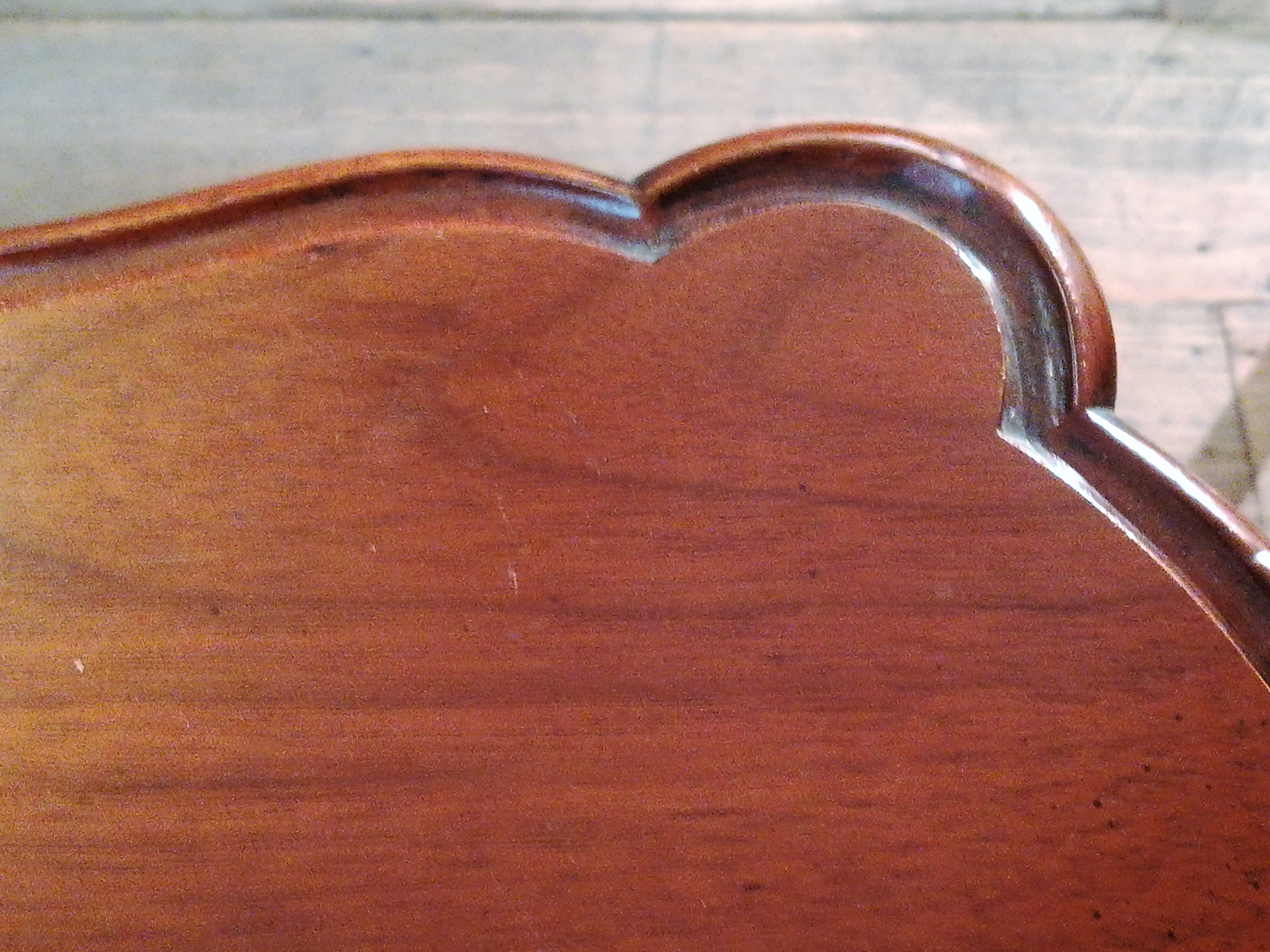 Napoleon III middle table in mahogany