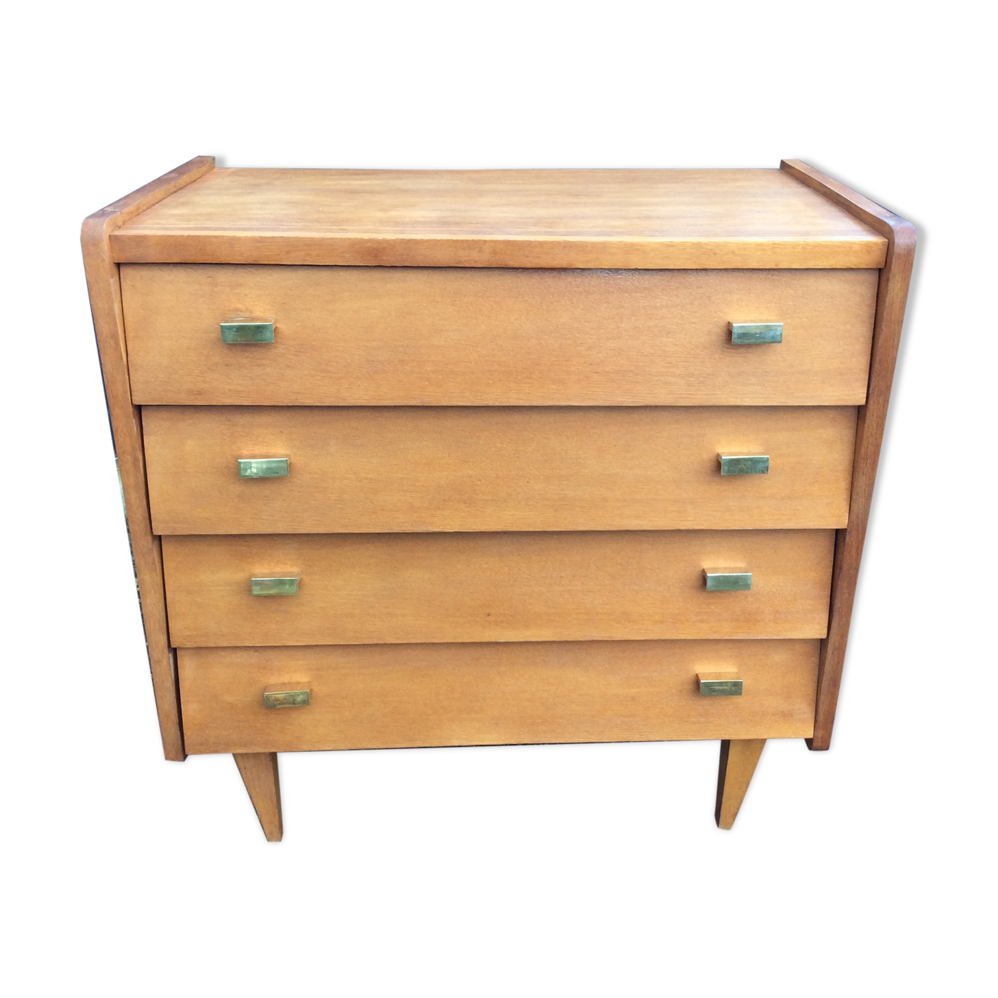 Vintage light oak dresser 1960