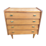 Vintage light oak dresser 1960