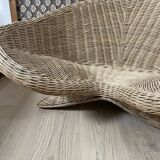Rattan armchair