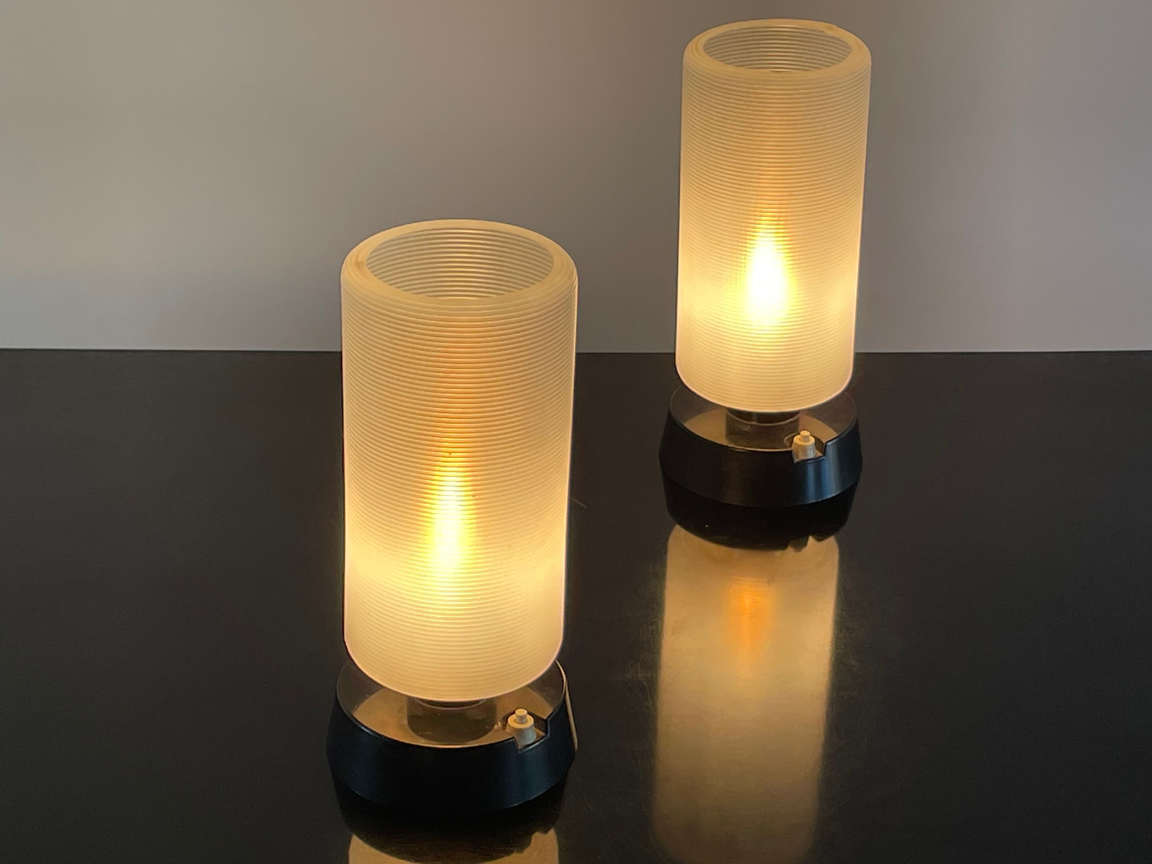 Pair of Space age table lamps