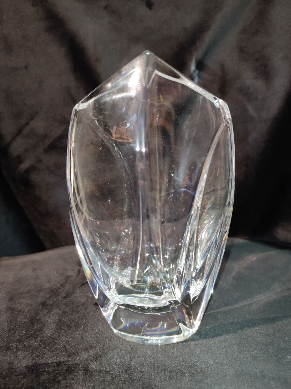 Baccarat crystal vase