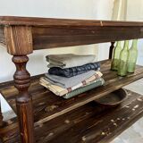 Table - 50s drapery console