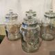 Old glass jar
