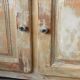 Small Parisian-style patinated sideboard
