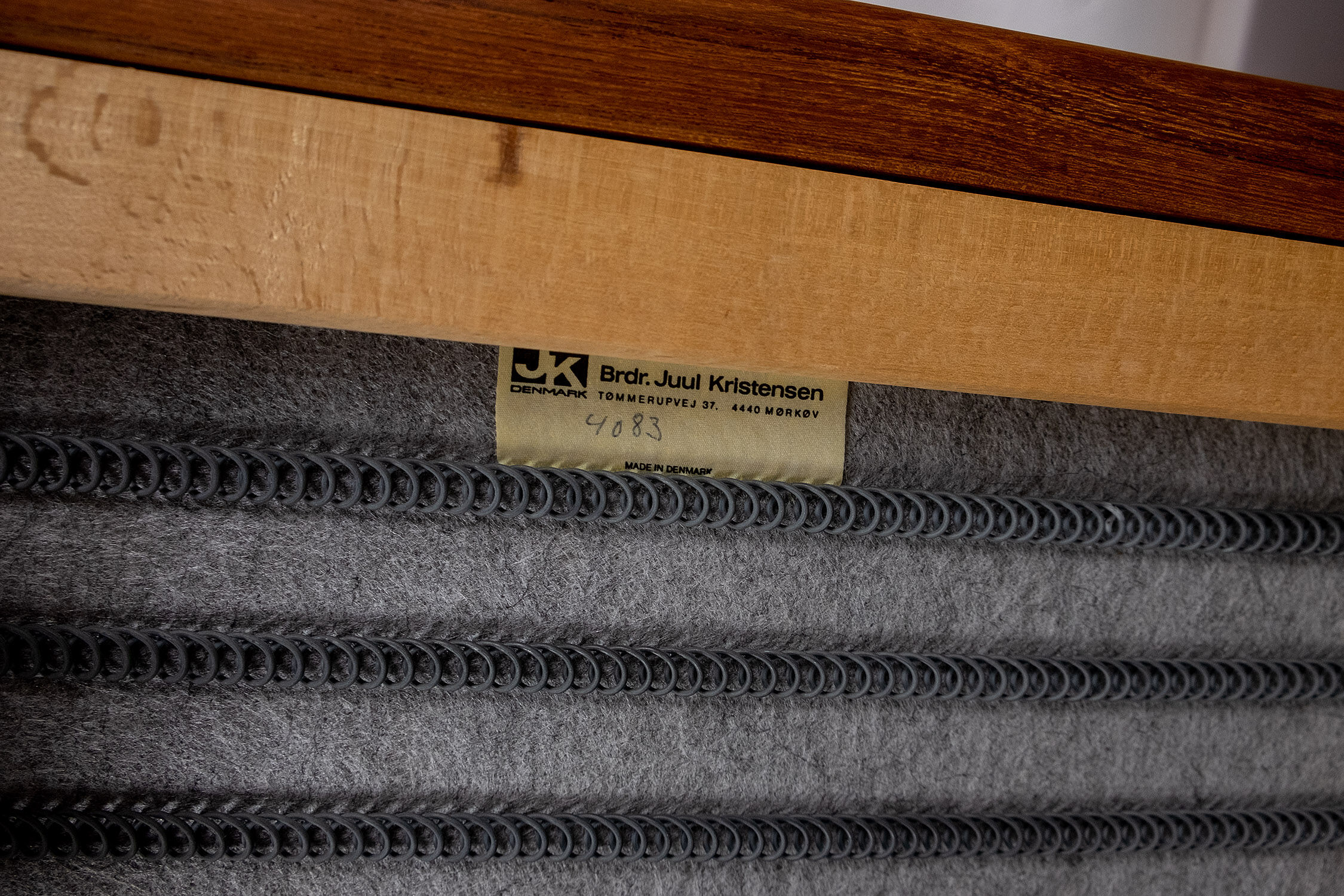 Vintage teak lounge chair by Juul Kristensen, 1960s