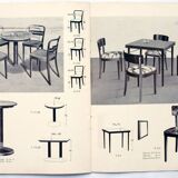 1930's dining chair Model A 524 3/4 by Thonet