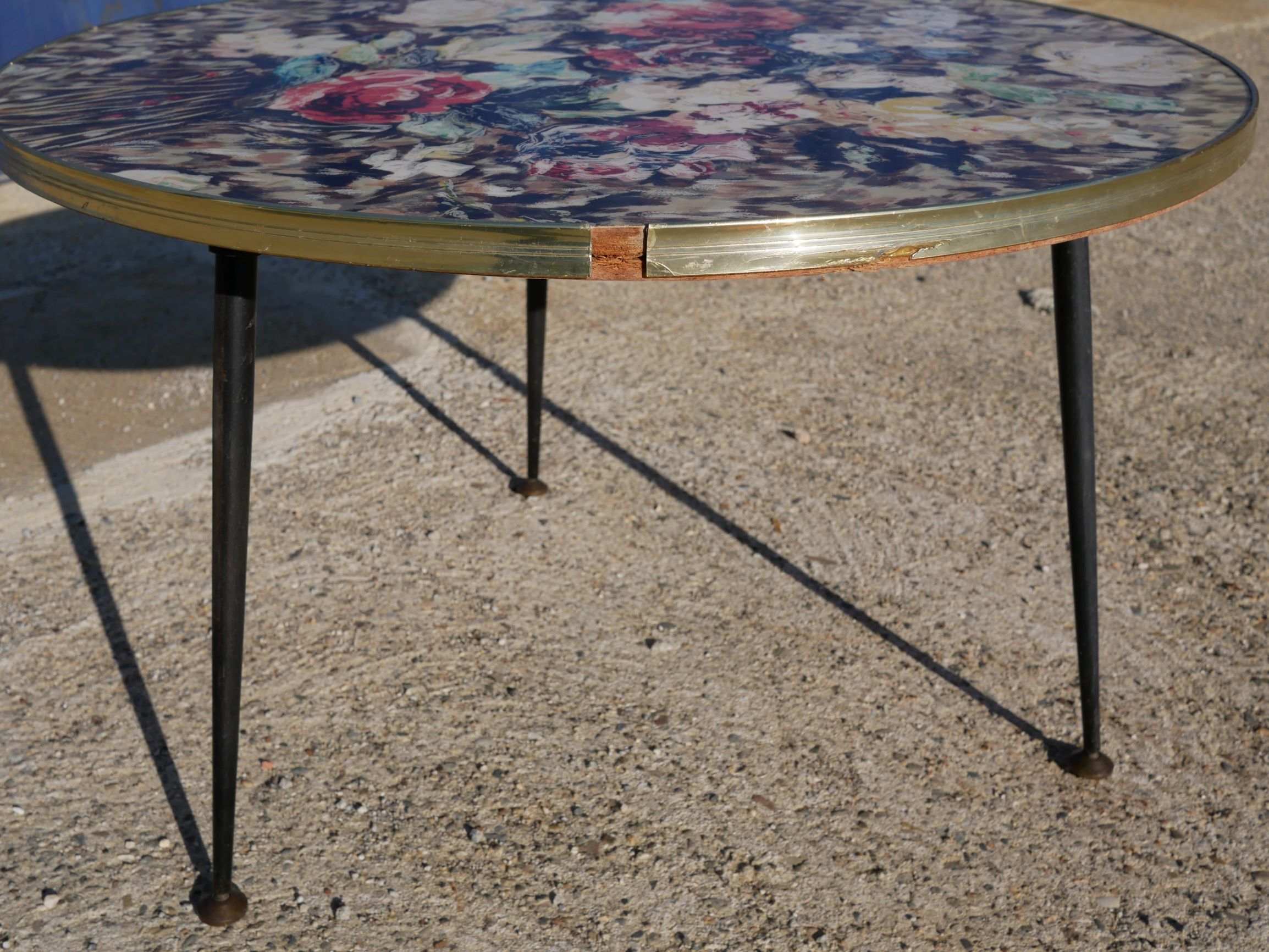 Table tripod / vintage side table
