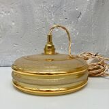 Granite globe portable lamp