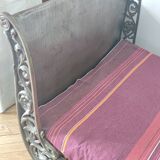 Napoleon III style cast iron daybed