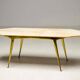 Italian coffee table with marble top, 1960