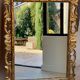 LARGE MIRROR in gilded wood in Baroque style