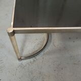 Plexiglas and iron coffee table